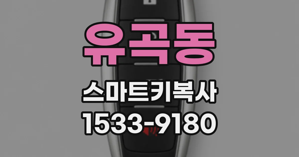 유곡동 스마트키복사