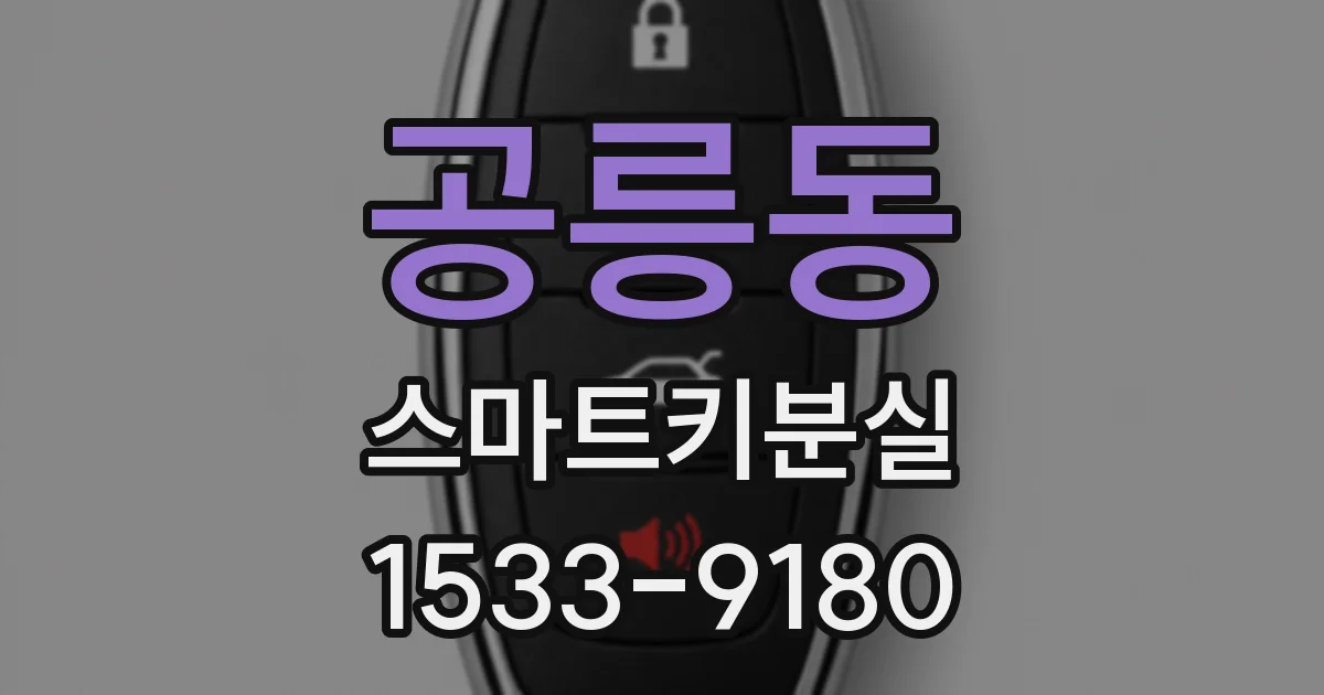 공릉동 스마트키분실