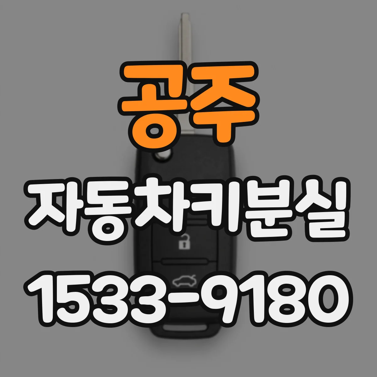 공주 자동차키분실
