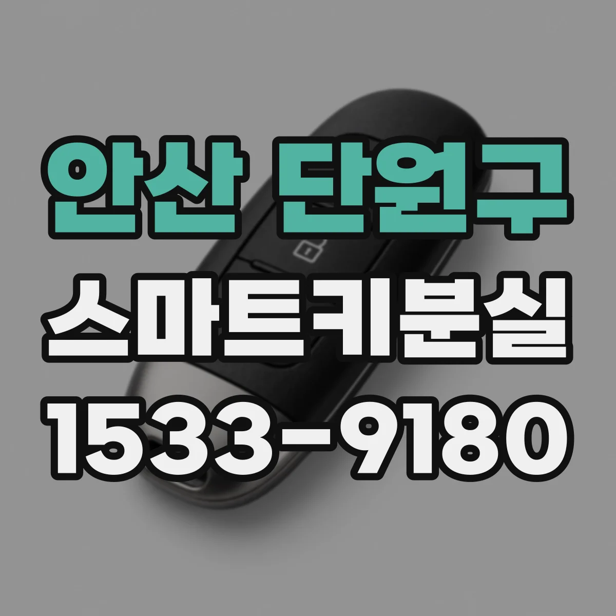 안산 단원구 스마트키분실