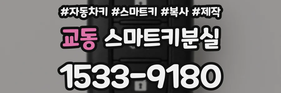 교동 스마트키분실
