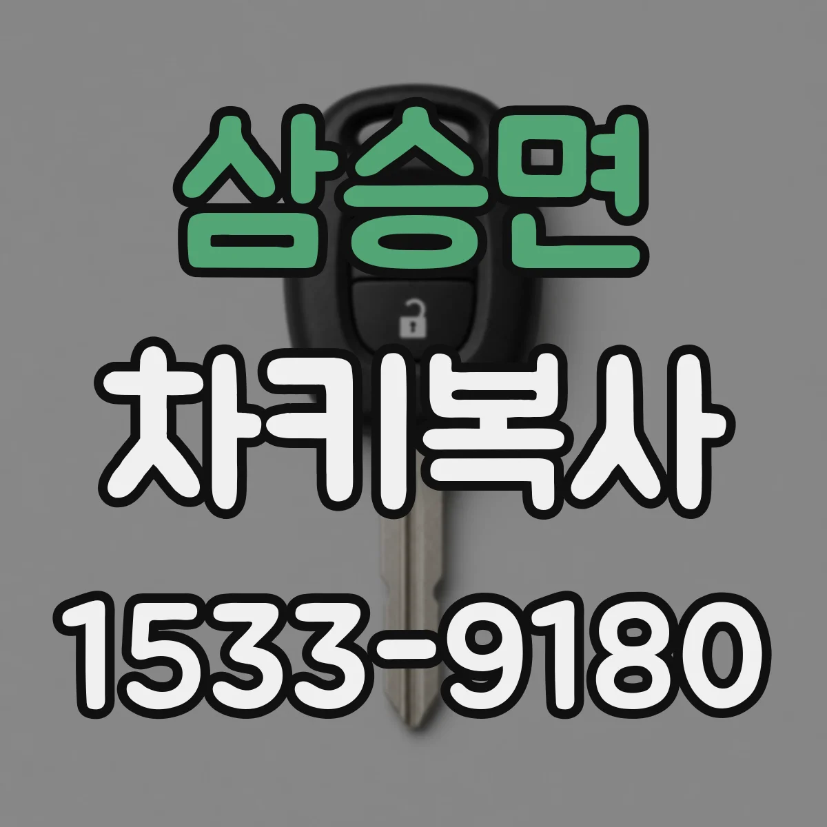 삼승면 차키복사