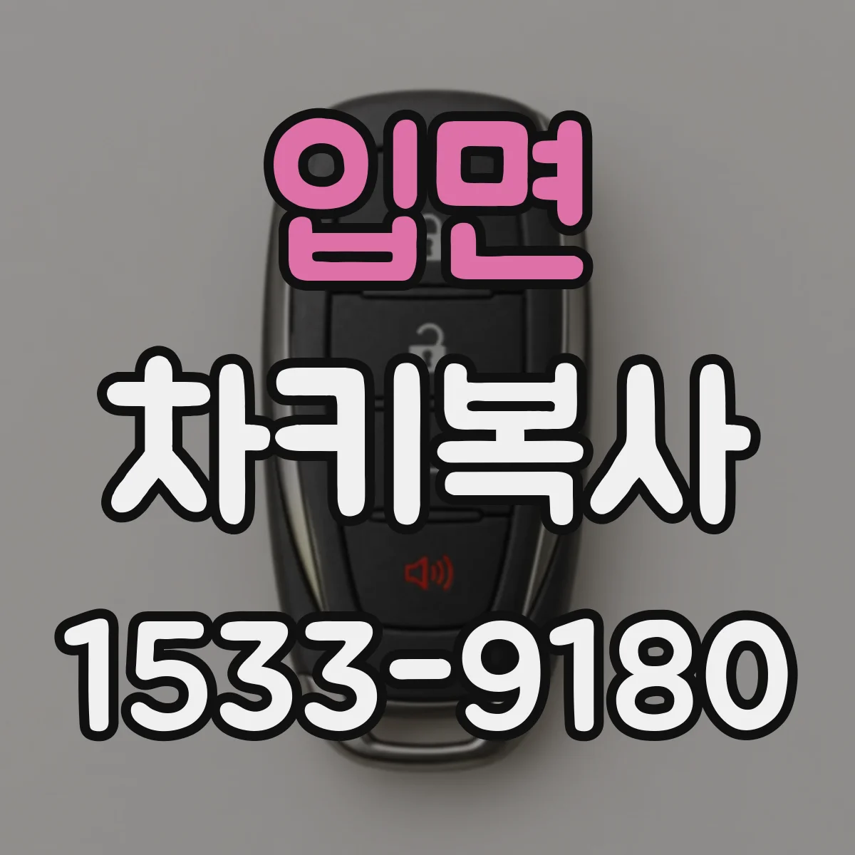 입면 차키복사