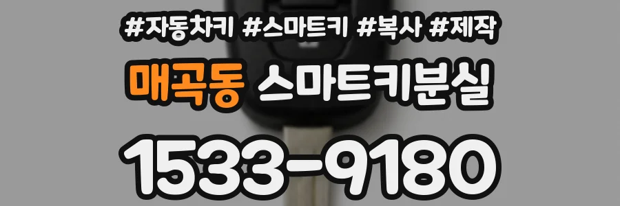 매곡동 스마트키분실