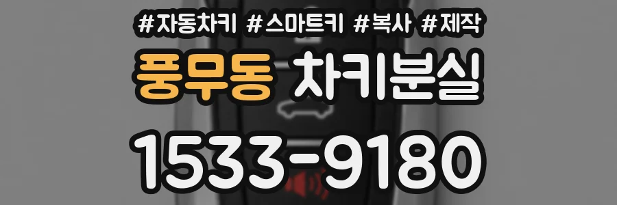 풍무동 차키분실