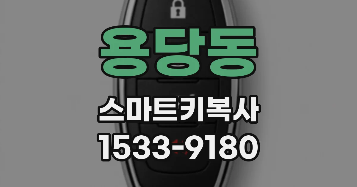 용당동 스마트키복사