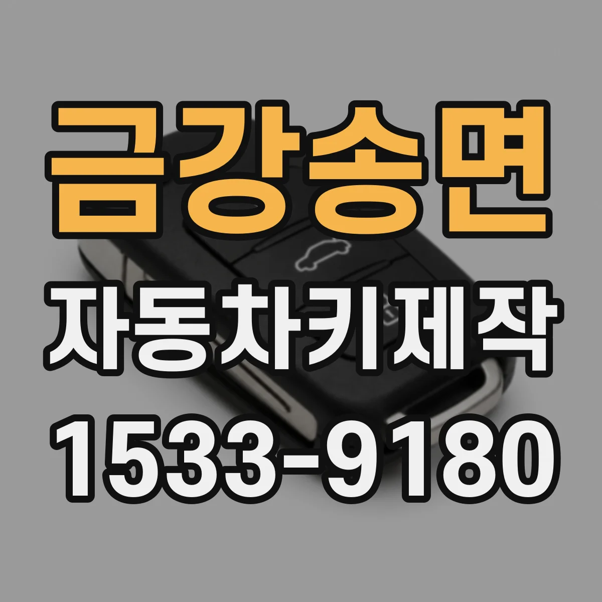 금강송면 자동차키제작