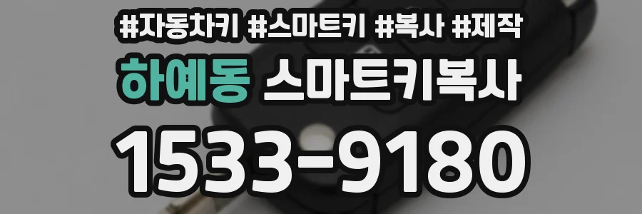 하예동 스마트키복사