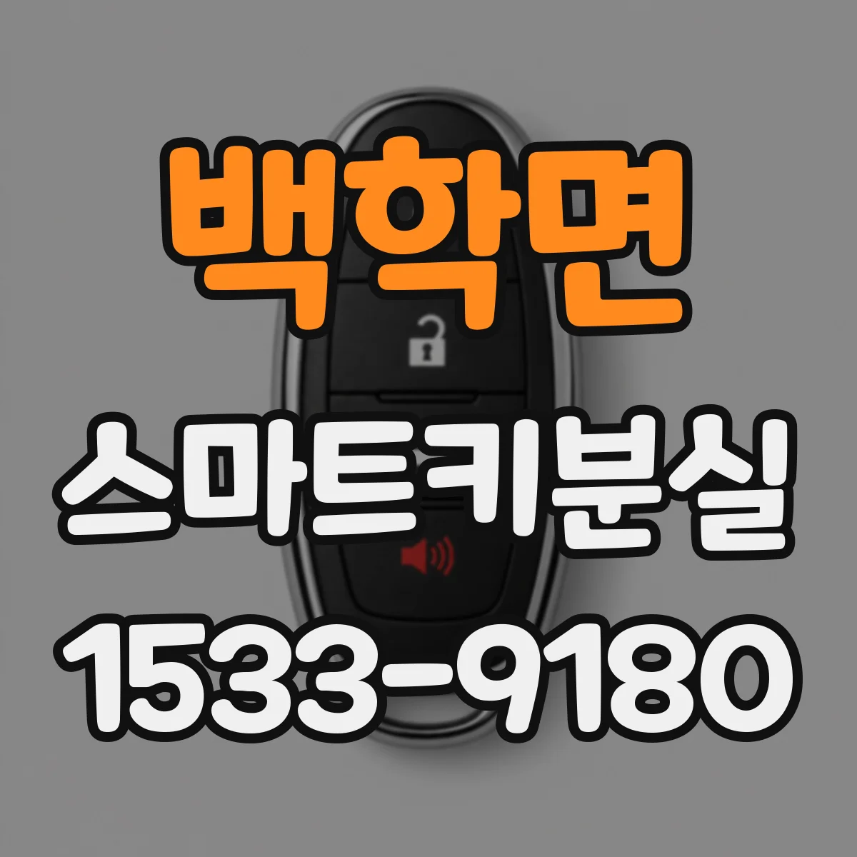 백학면 스마트키분실
