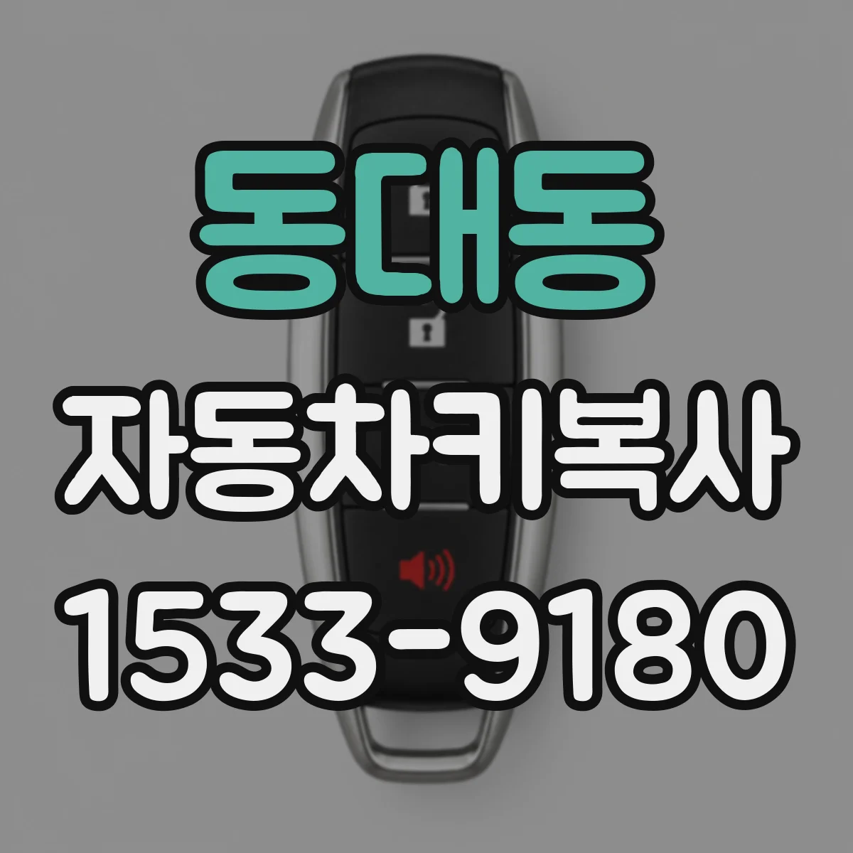 동대동 자동차키복사