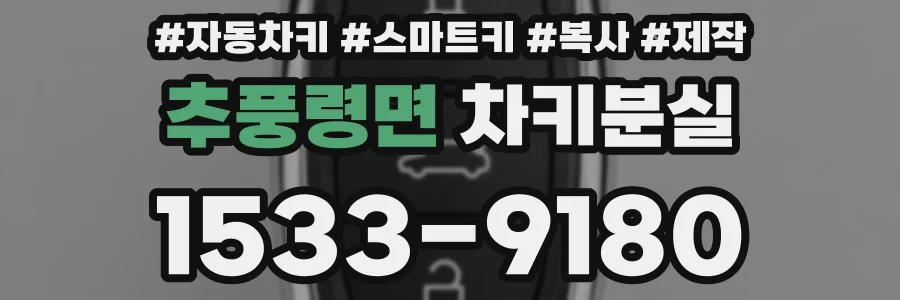 추풍령면 차키분실