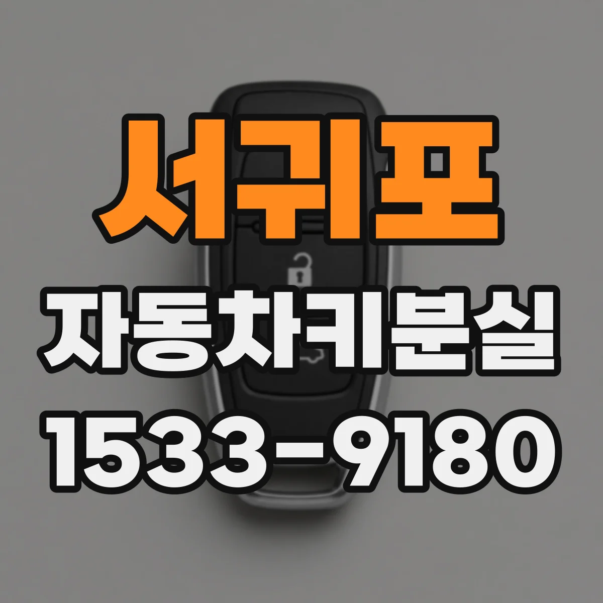서귀포 자동차키분실