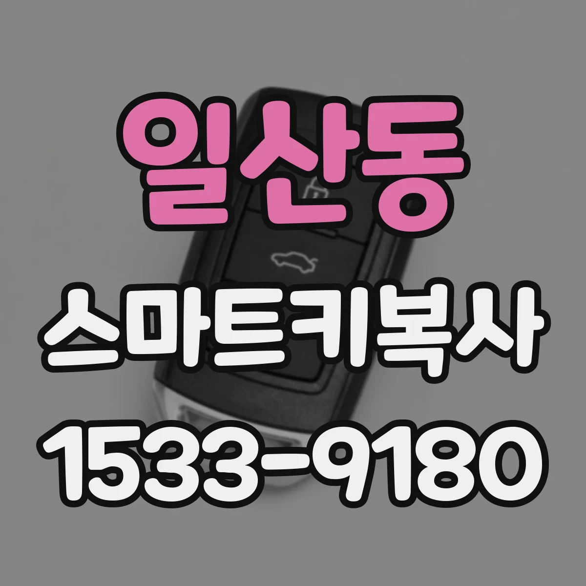 일산동 스마트키복사