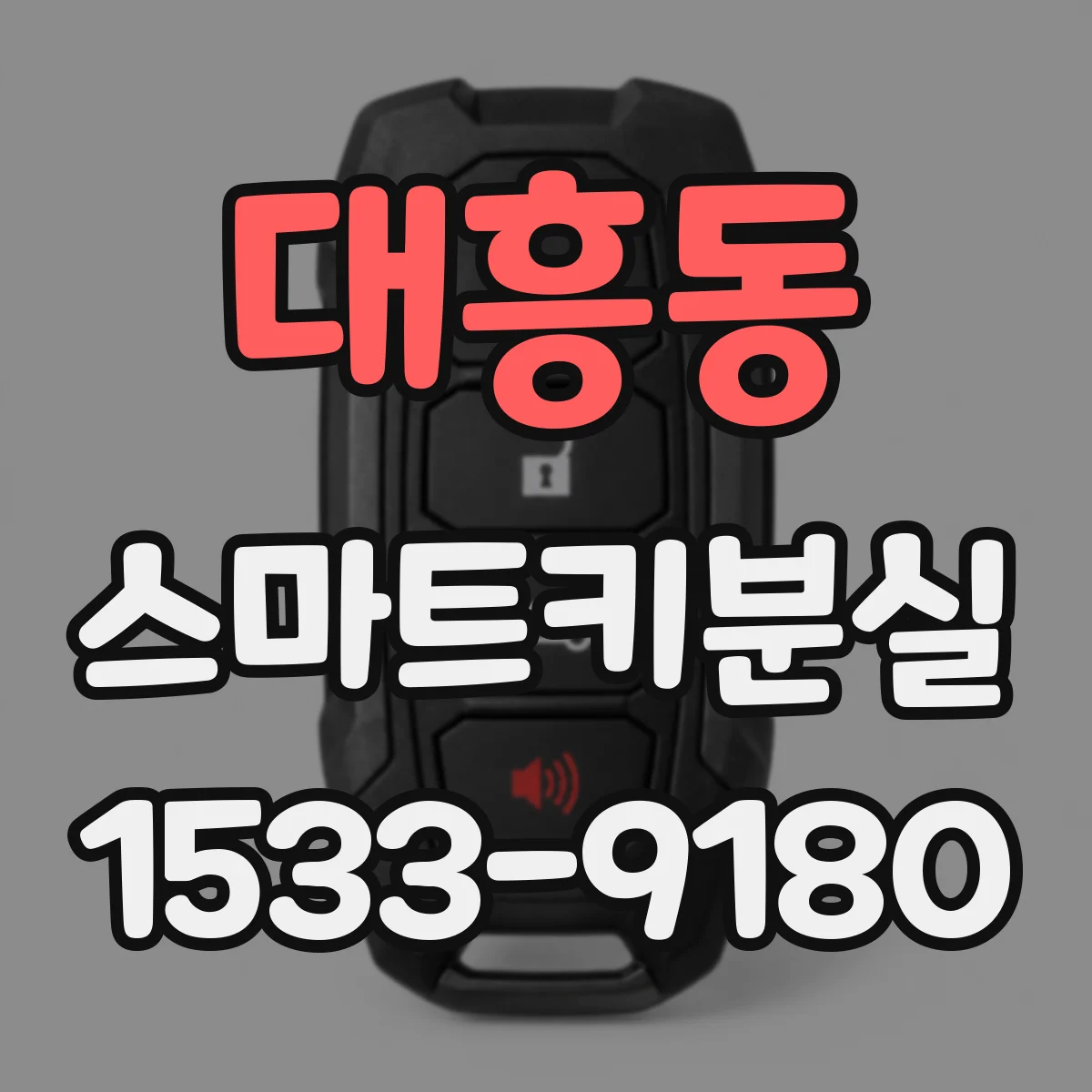 대흥동 스마트키분실