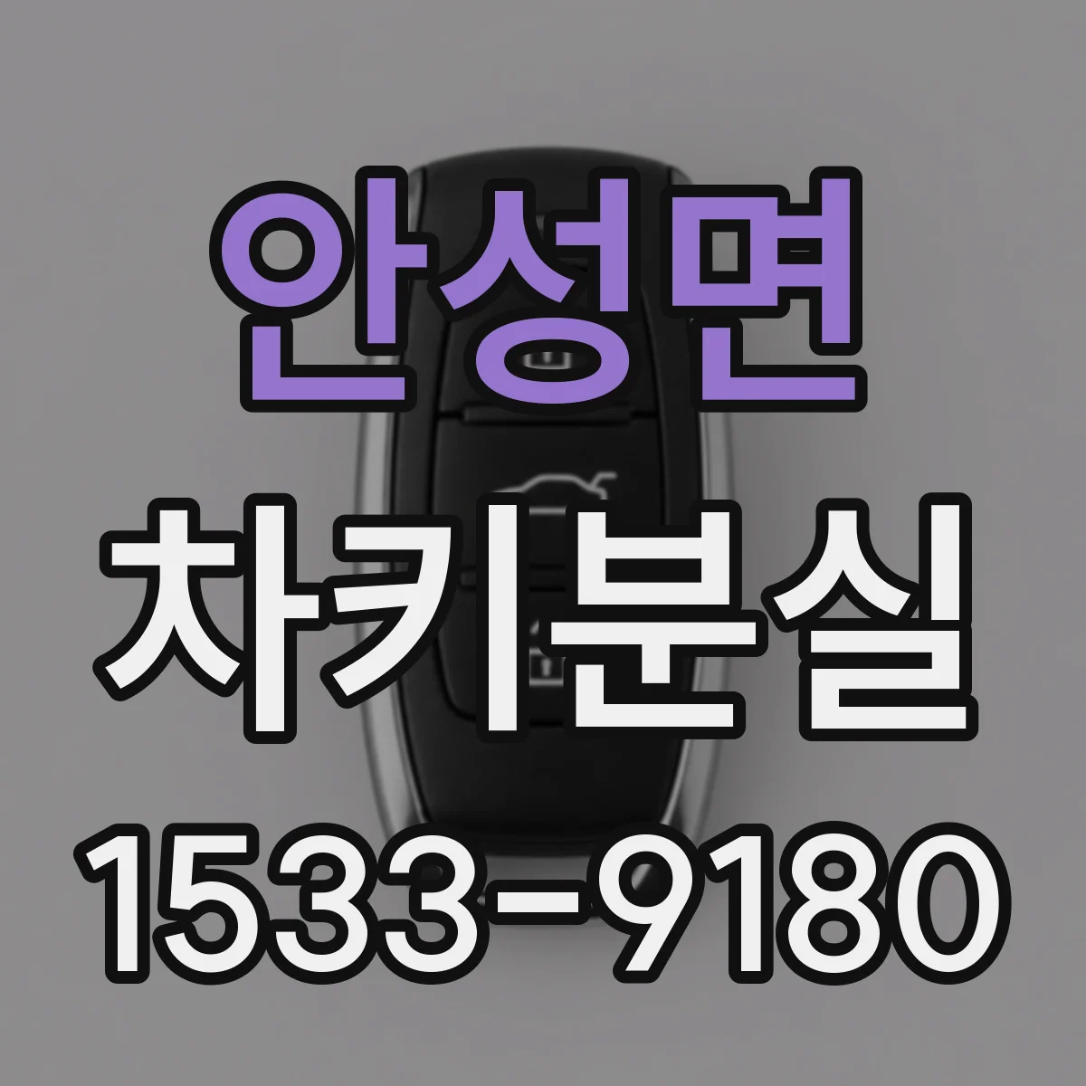 안성면 차키분실