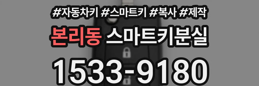 본리동 스마트키분실
