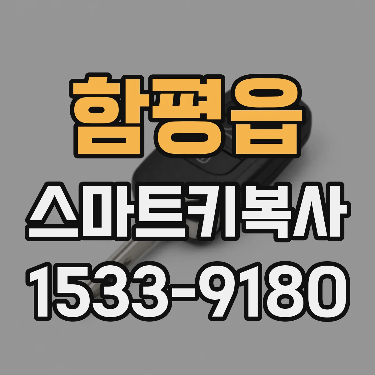 함평읍 스마트키복사