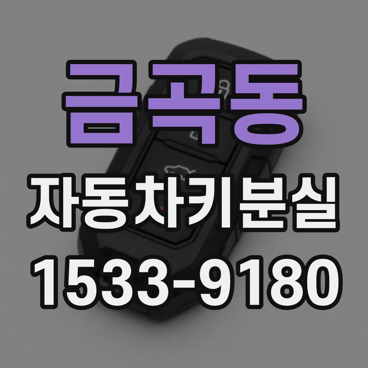 금곡동 자동차키분실