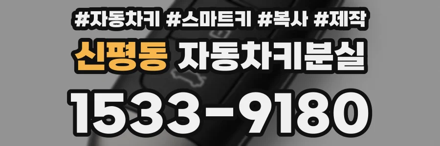 신평동 자동차키분실
