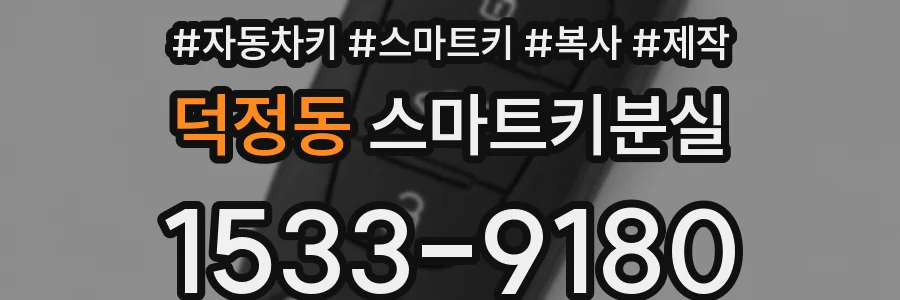 덕정동 스마트키분실