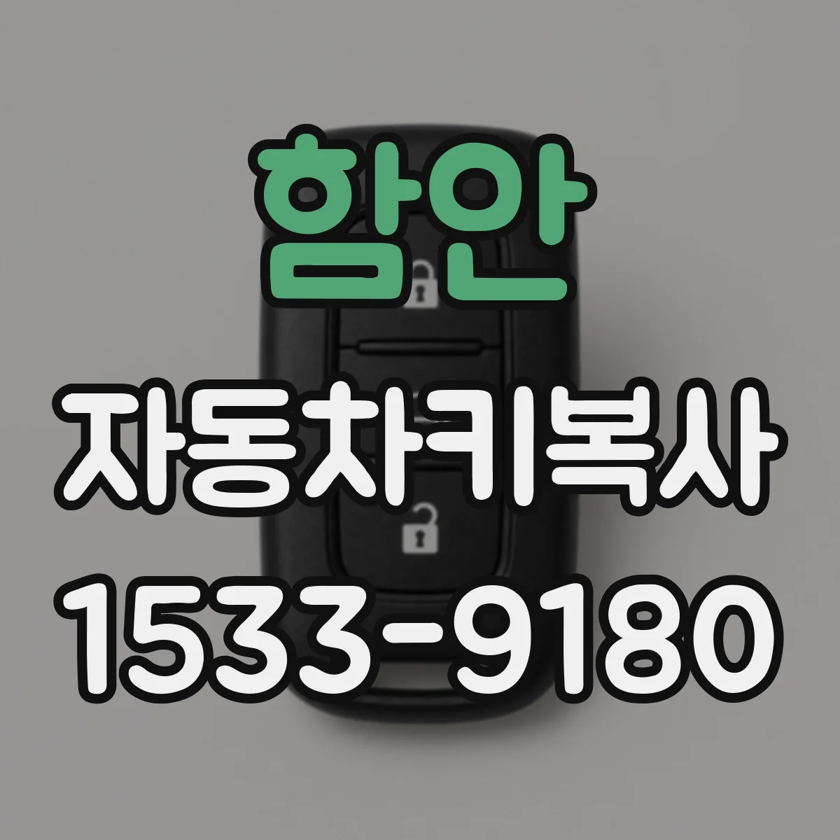함안 자동차키복사