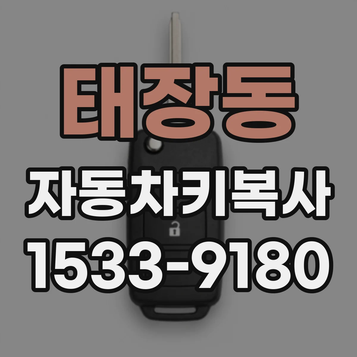 태장동 자동차키복사