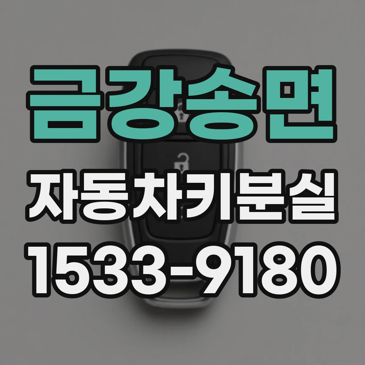 금강송면 자동차키분실