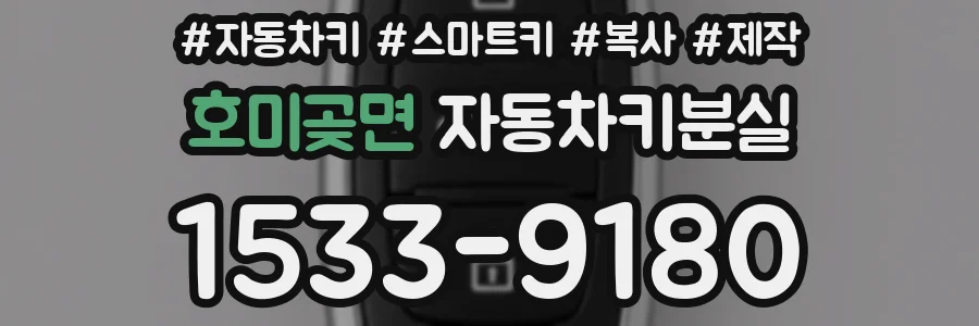 호미곶면 자동차키분실
