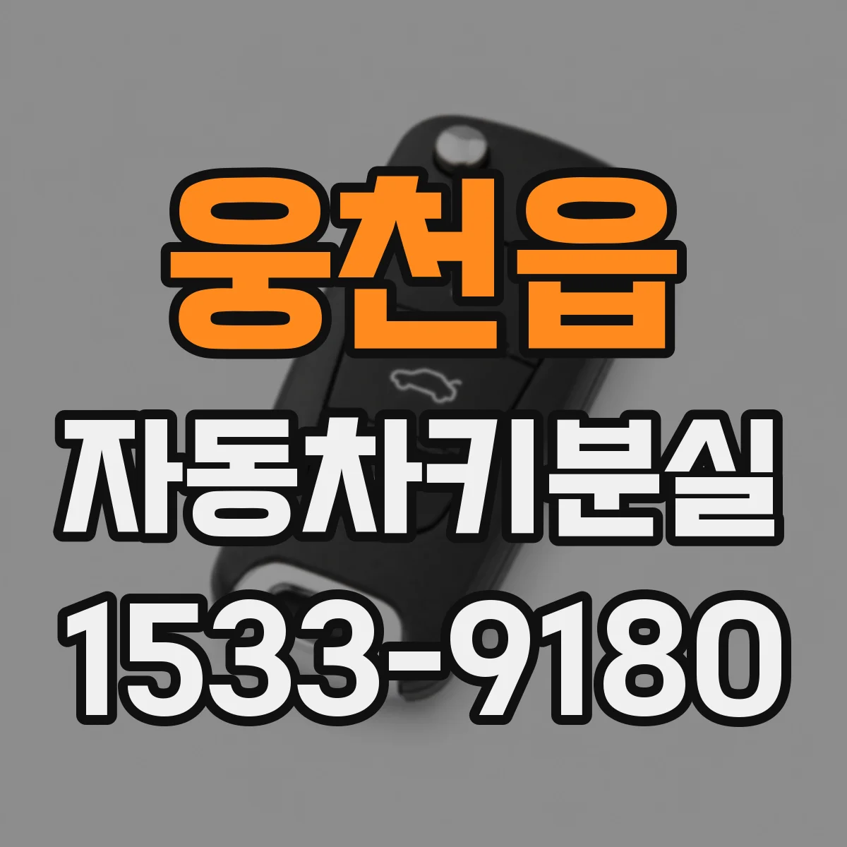 웅천읍 자동차키분실