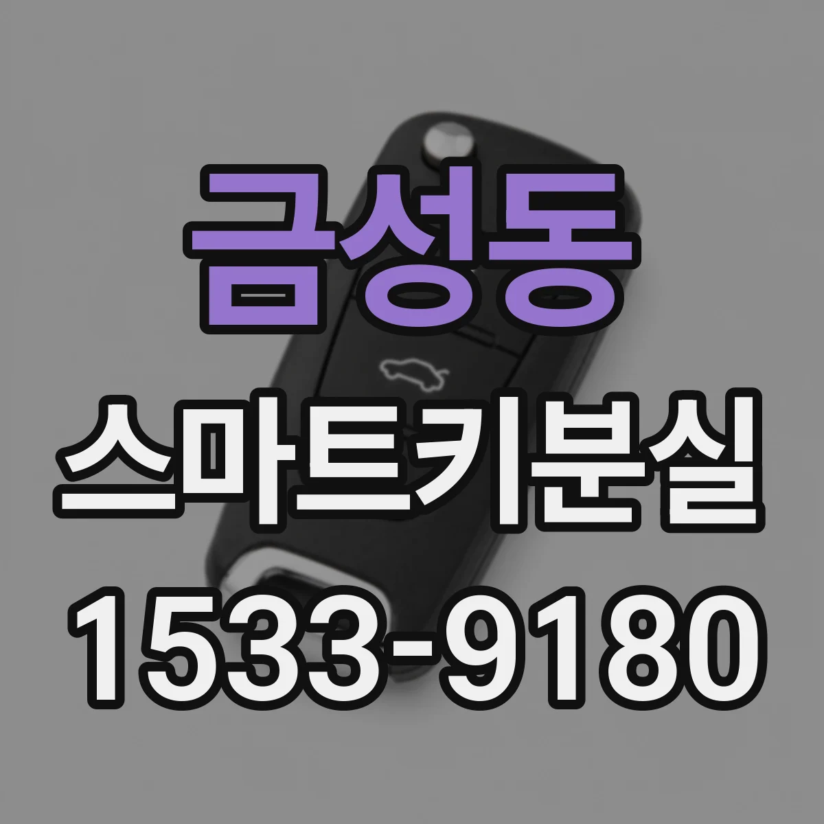 금성동 스마트키분실