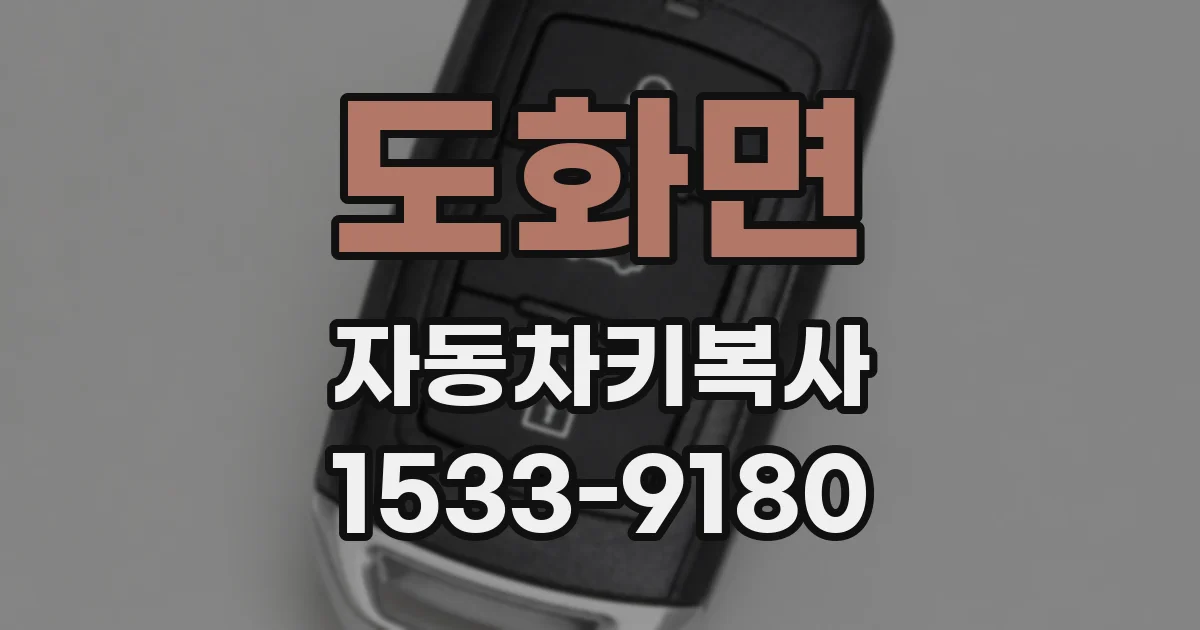 도화면 자동차키복사