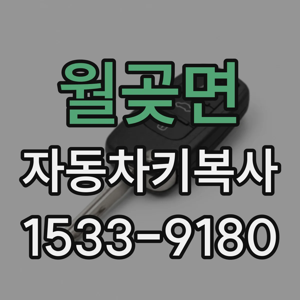 월곶면 자동차키복사