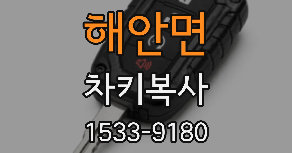 해안면 차키복사