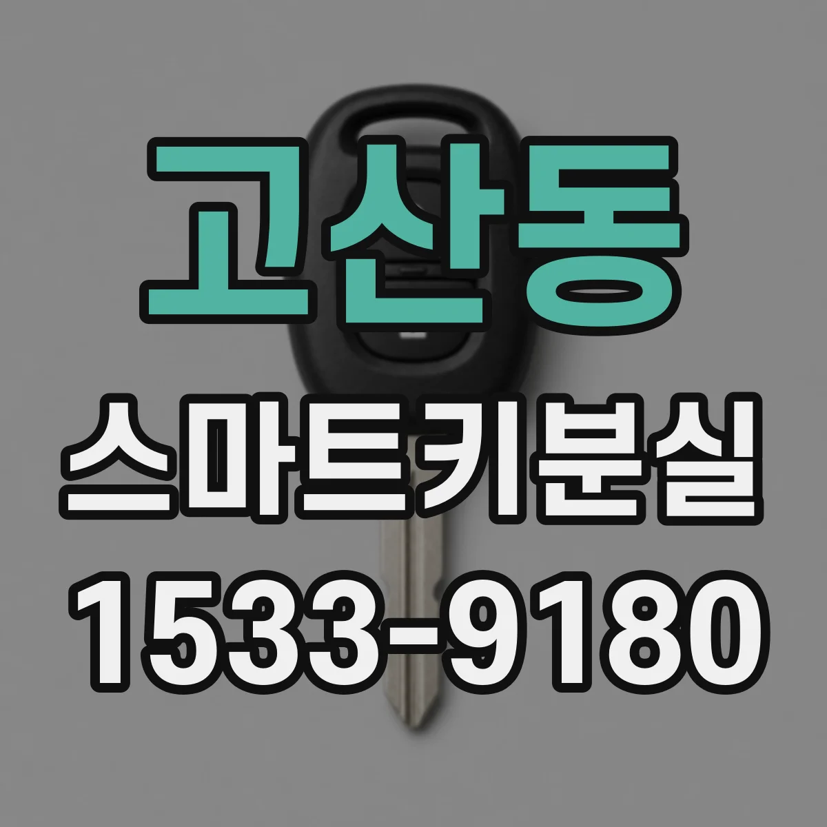 고산동 스마트키분실