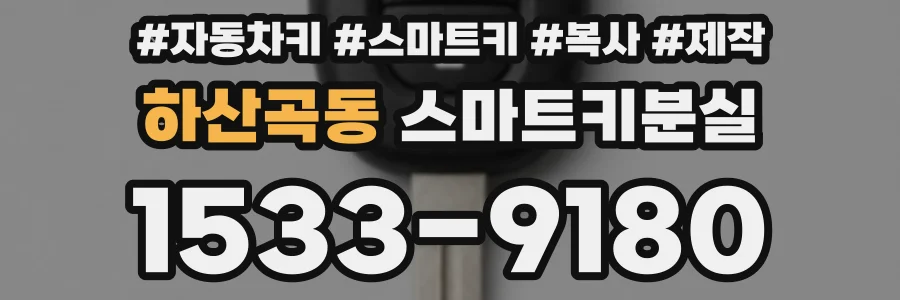 하산곡동 스마트키분실