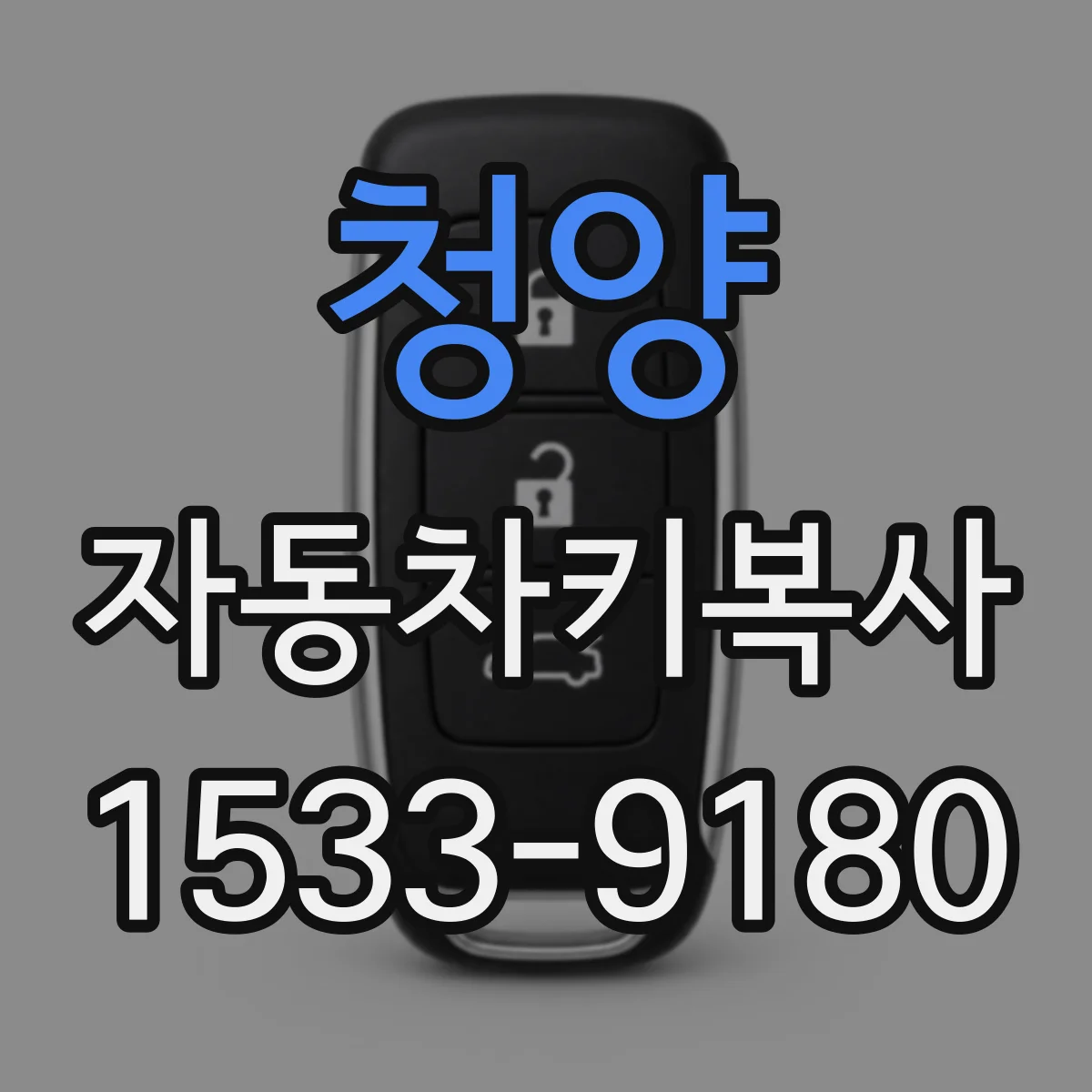 청양 자동차키복사