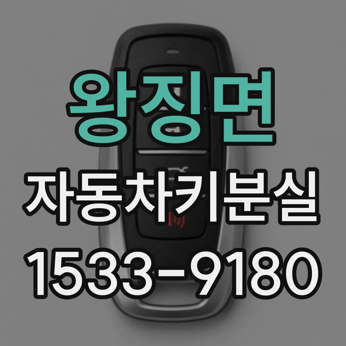 왕징면 자동차키분실