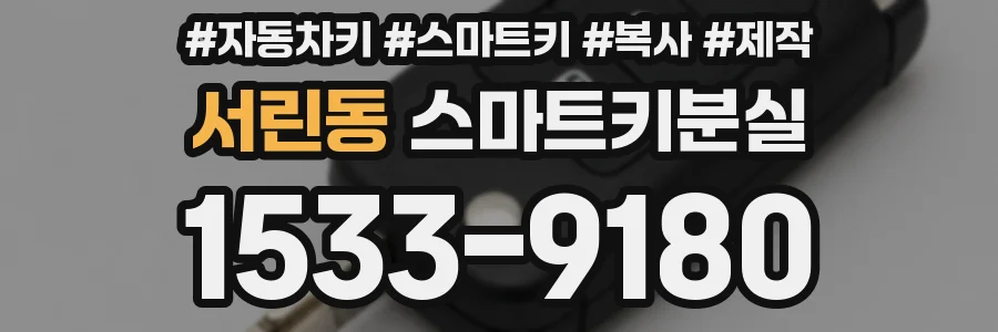 서린동 스마트키분실