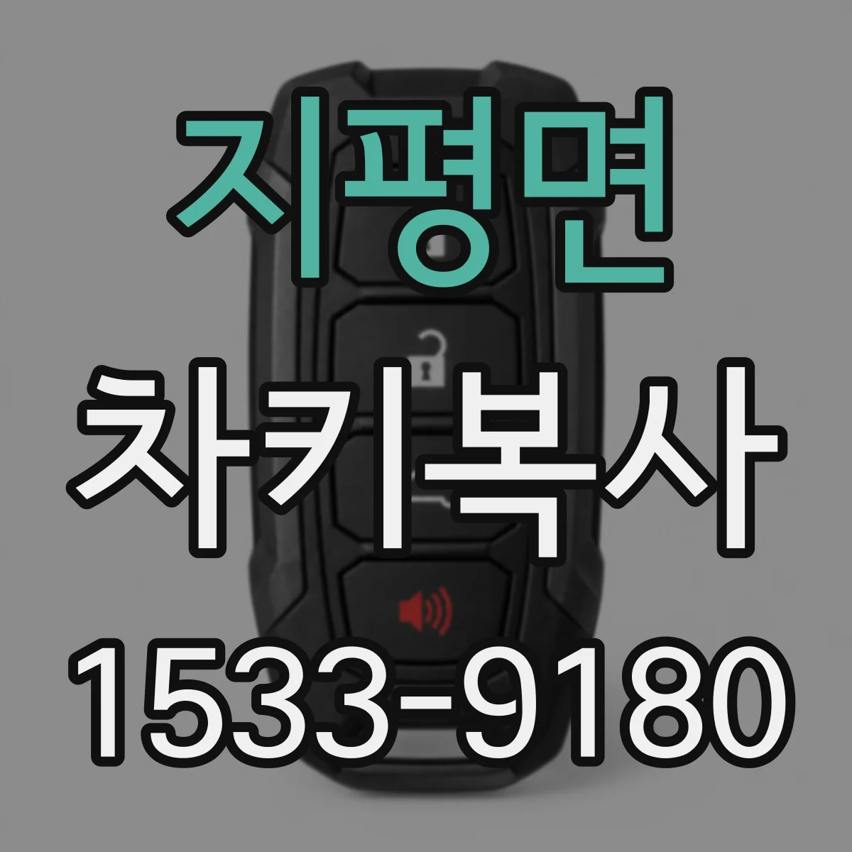 지평면 차키복사