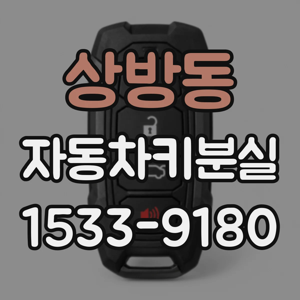 상방동 자동차키분실