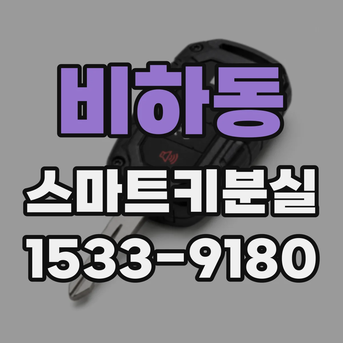 비하동 스마트키분실