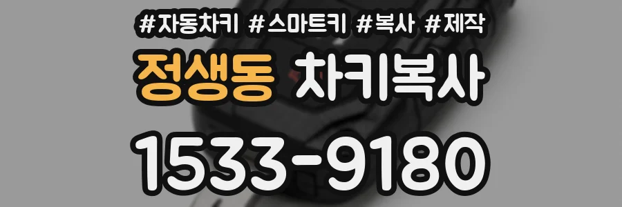 정생동 차키복사