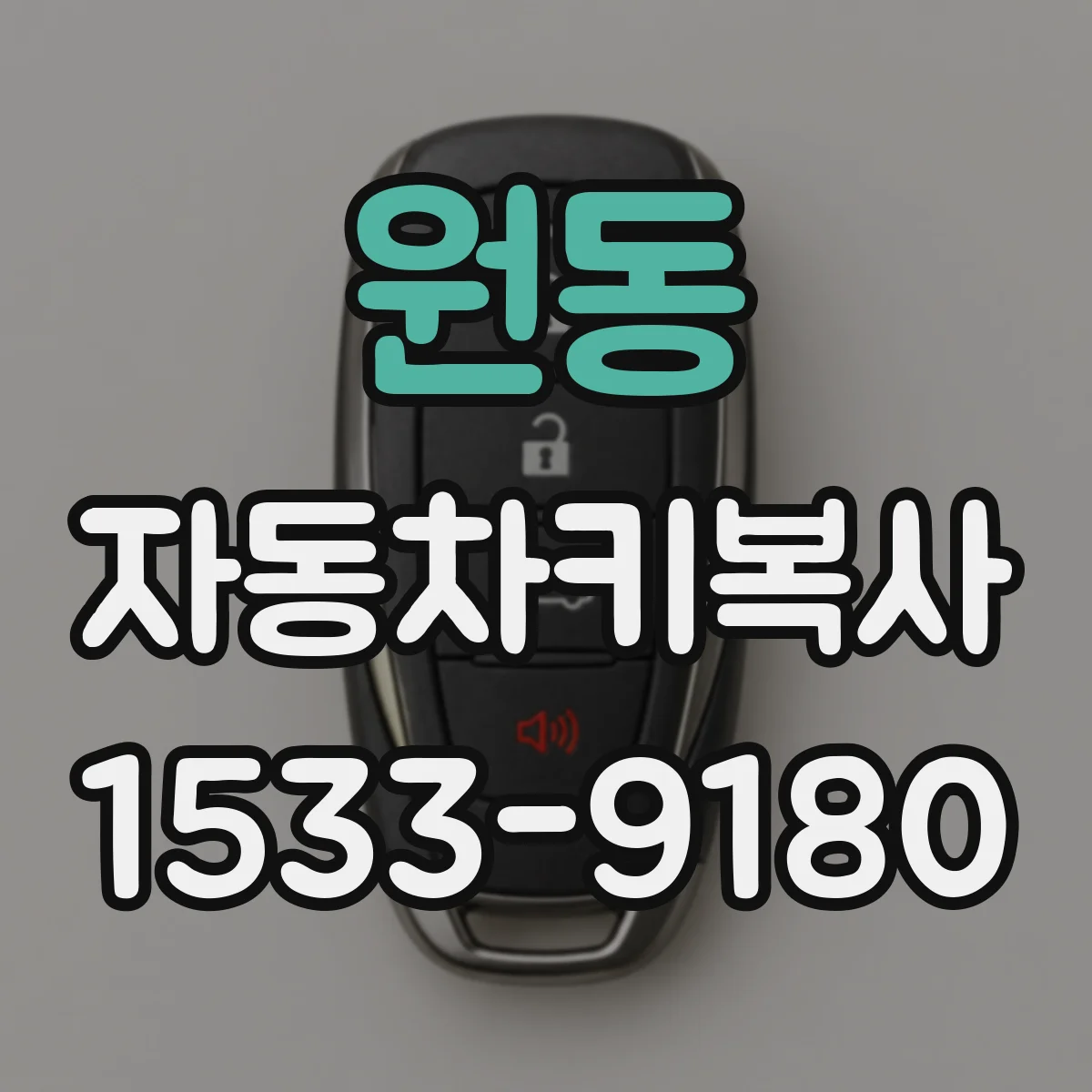 원동 자동차키복사