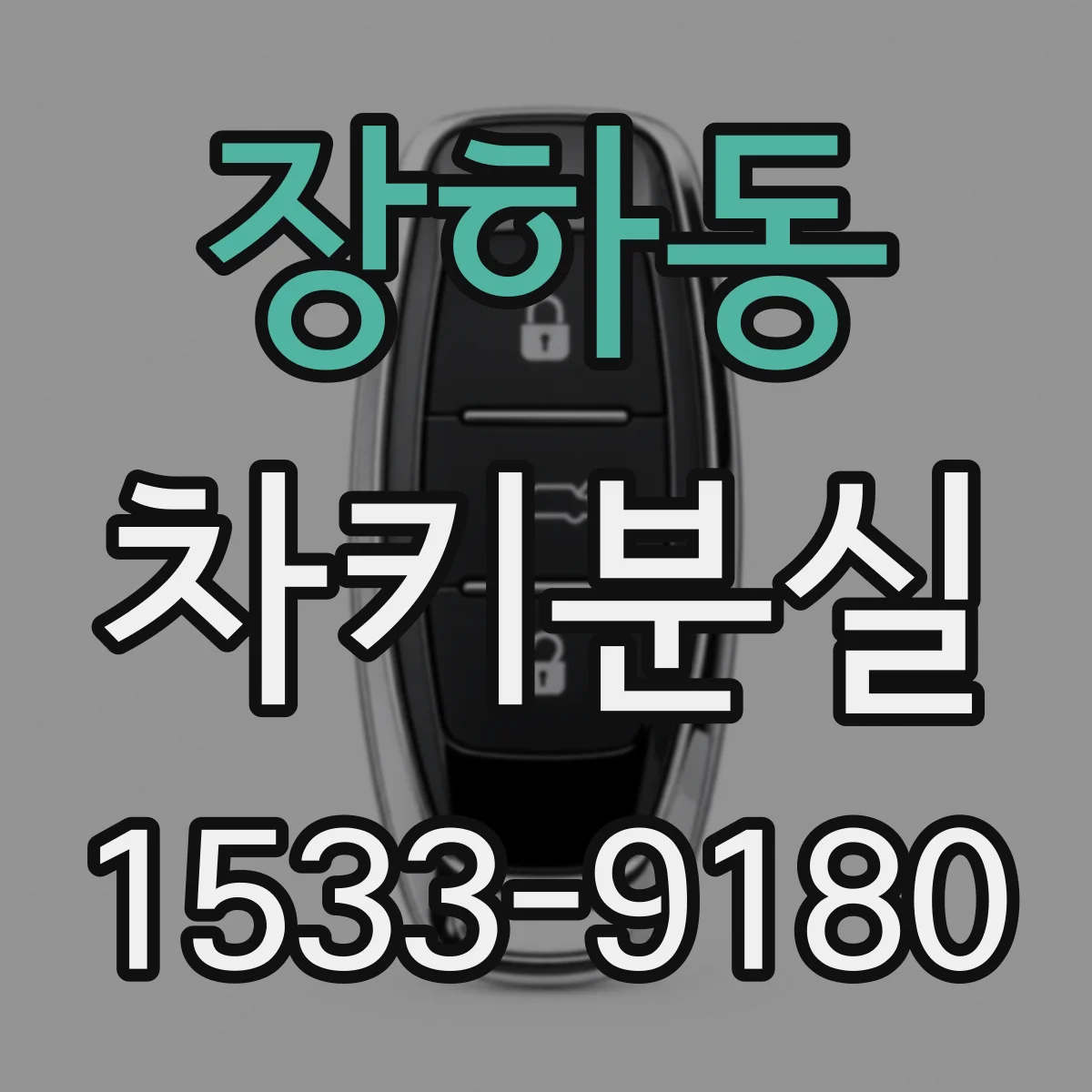 장하동 차키분실