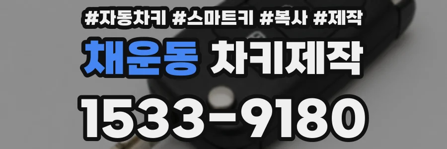 채운동 차키제작