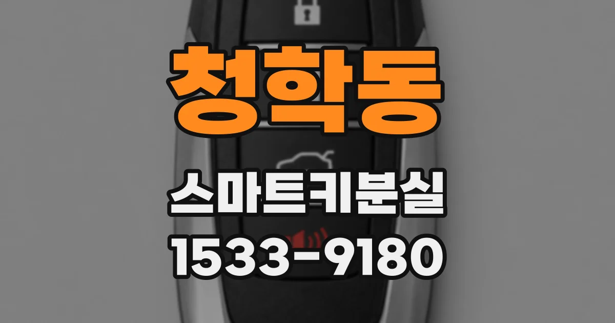청학동 스마트키분실