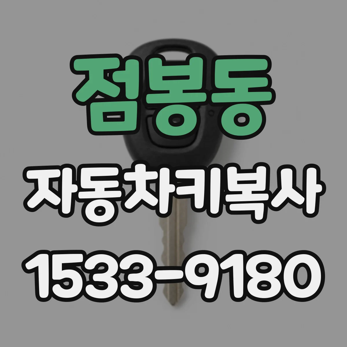 점봉동 자동차키복사