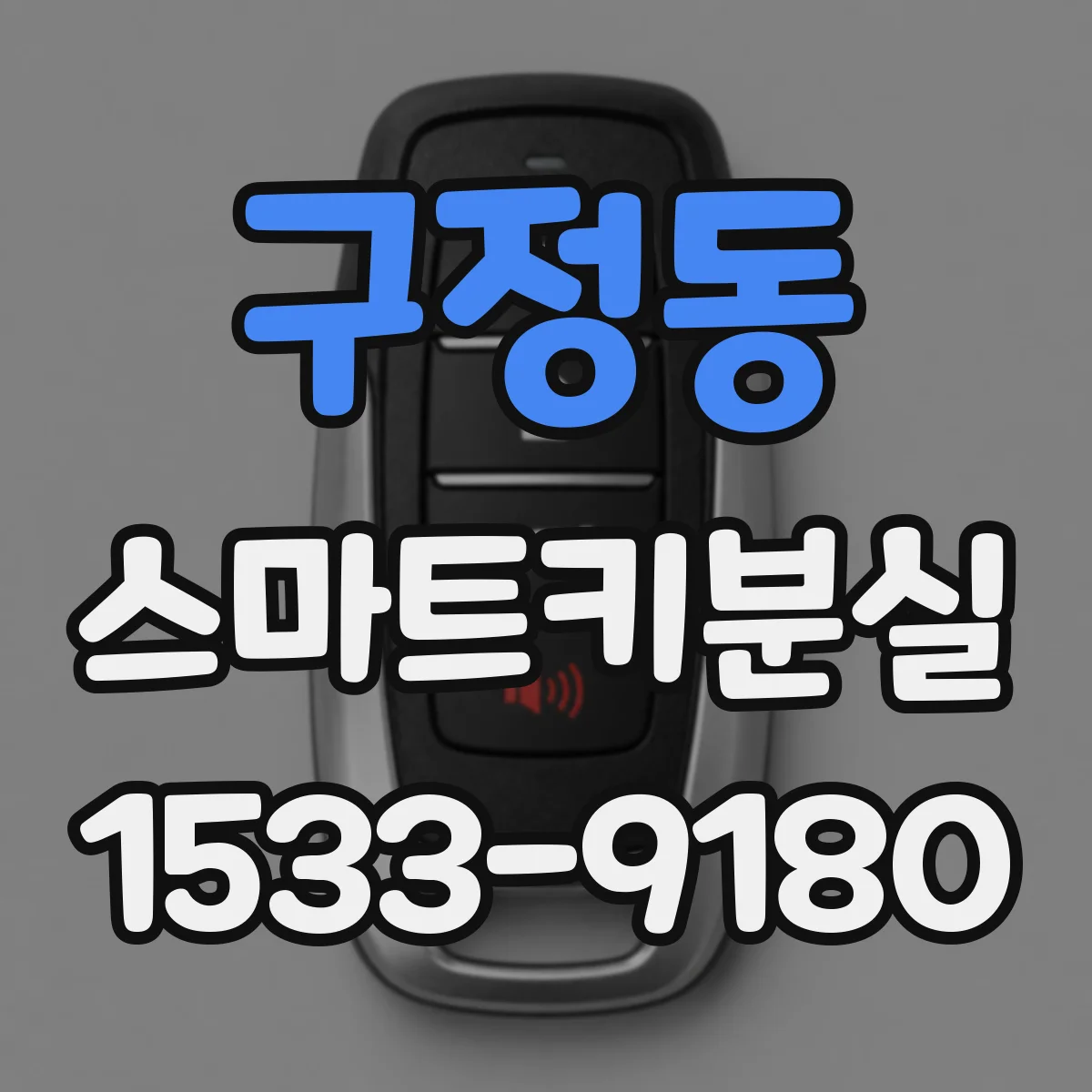 구정동 스마트키분실