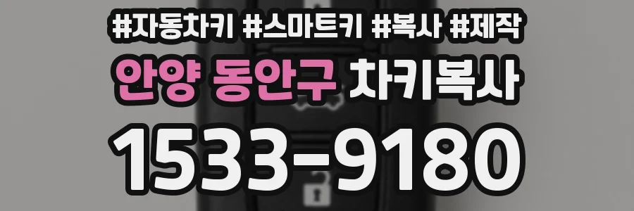 안양 동안구 차키복사