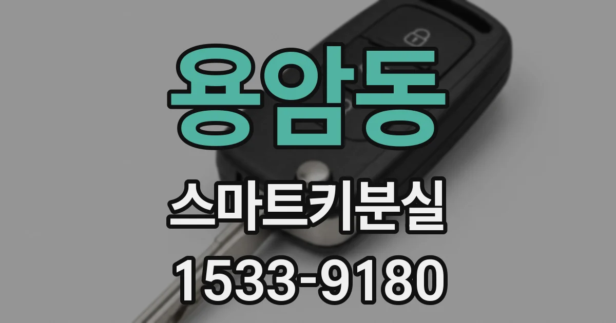 용암동 스마트키분실